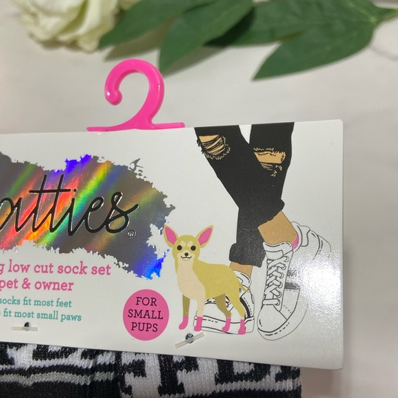 Chatties Matching Pet & Owner Sock Set, Small Pet - Picture 7 of 15